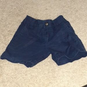 Janie and Jack 6 to 12 months navy blue shorts